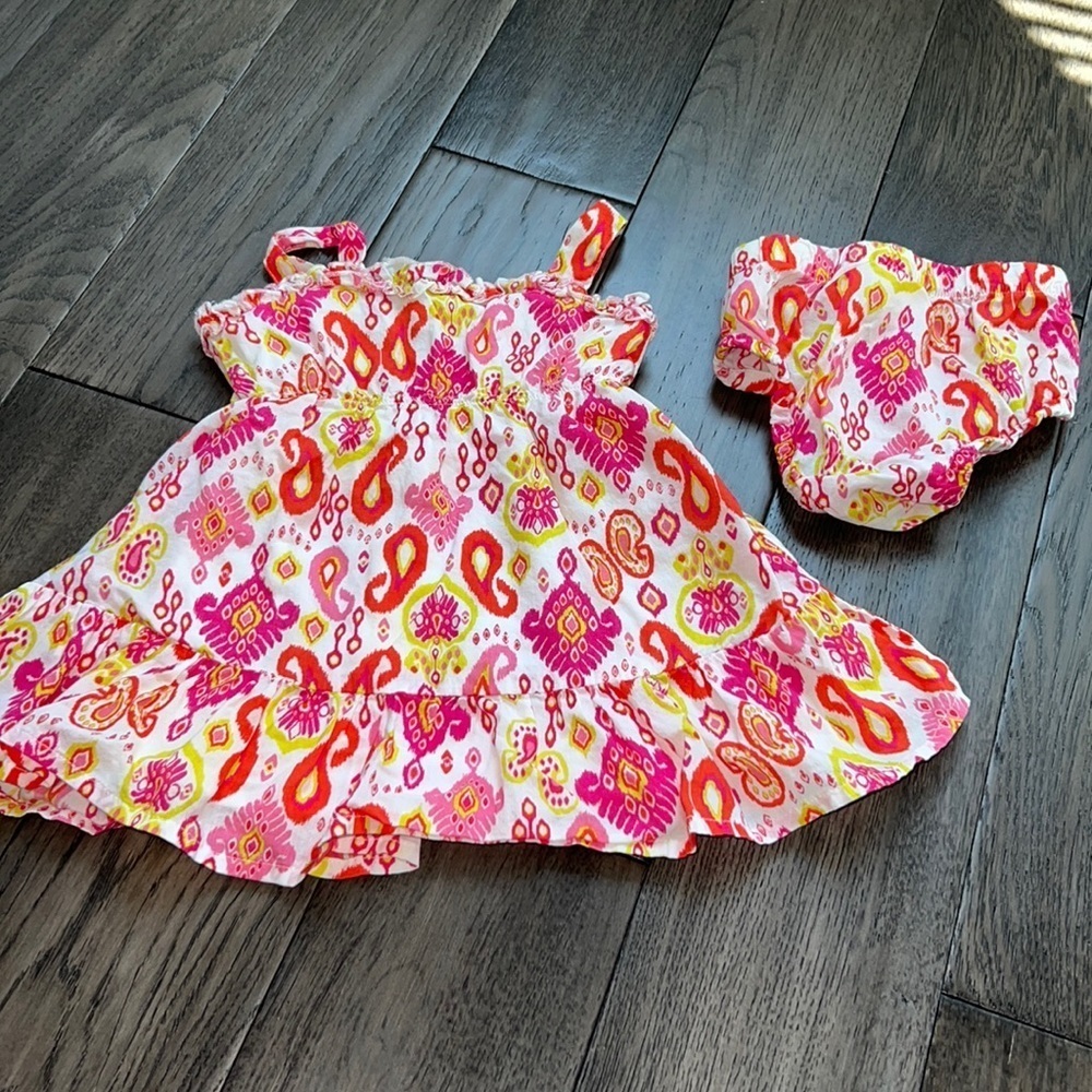Koala baby spaghetti strap, summer dress with diaper cover